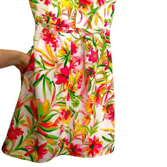 J. Crew Spaghetti Strap Floral Print Mini Dress - 00/0 - Picture 11 of 16